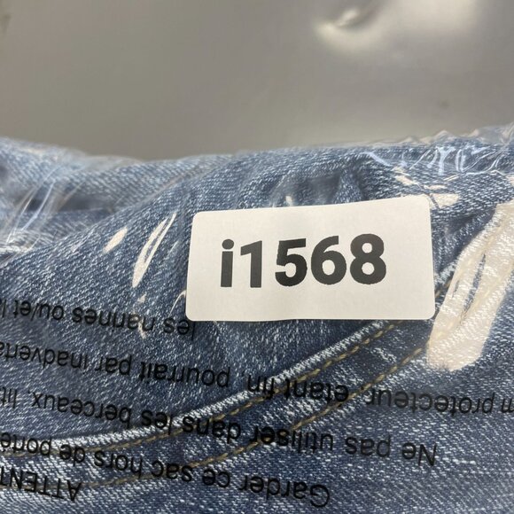 NEW Women's 16 Long Sleeve Utility Baggy Denim Jumpsuit - Universal Thread i1568 - Picture 9 of 9